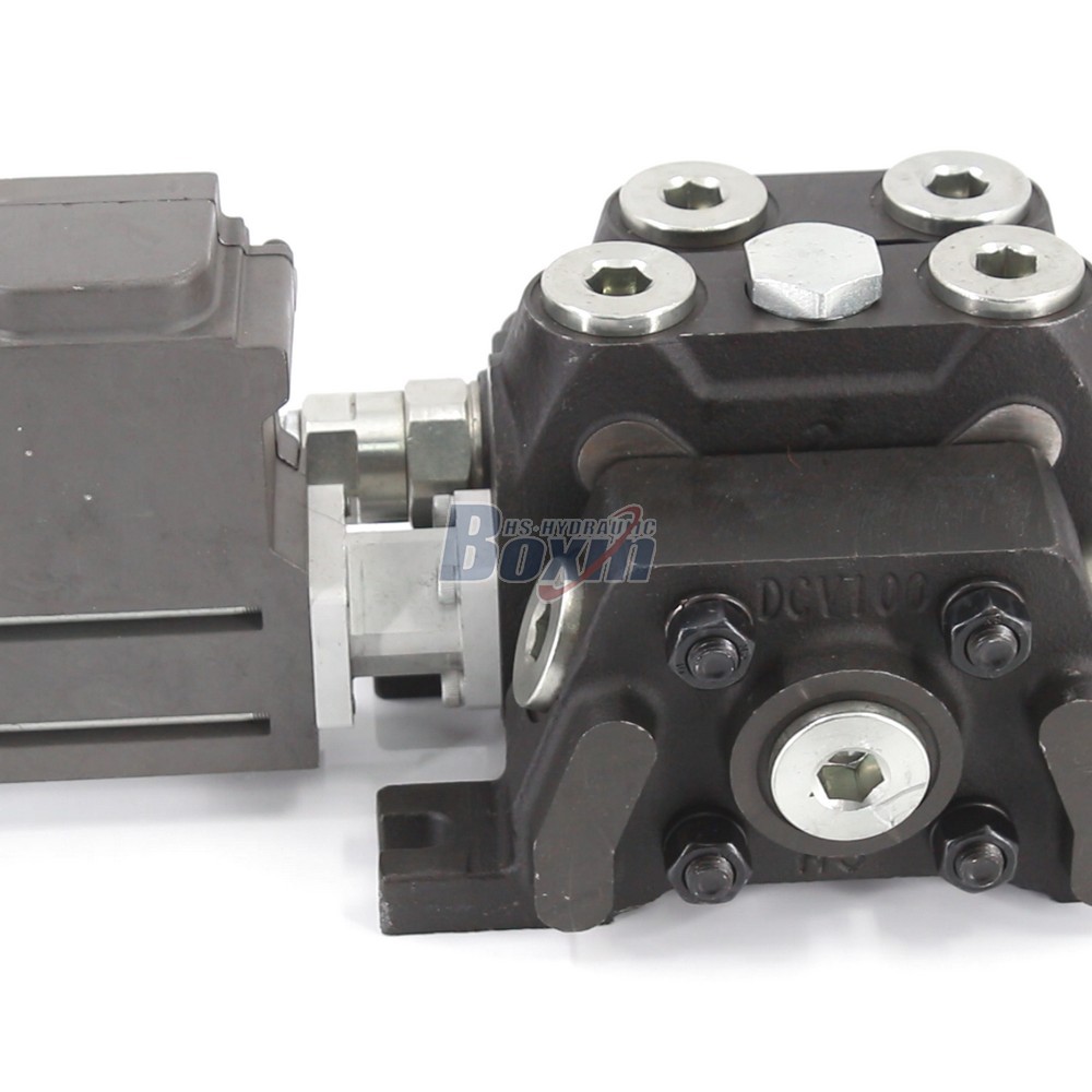 Durable DCV100EMA-OT 1 Spool Sectional Directional Valve with Integrated Electric Motor detail image